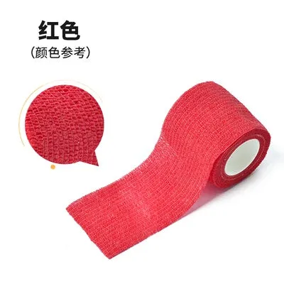 1 Roll 4.5m Blue Waterproof Bandage First Aid Kit Security Self-Adhesive Elastic Bandage Emergency Survival Kit