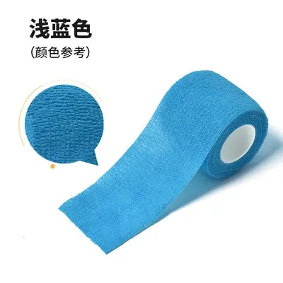 1 Roll 4.5m Blue Waterproof Bandage First Aid Kit Security Self-Adhesive Elastic Bandage Emergency Survival Kit