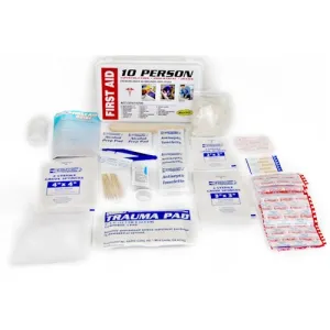 10-person OSHA-compliant First Aid Kit