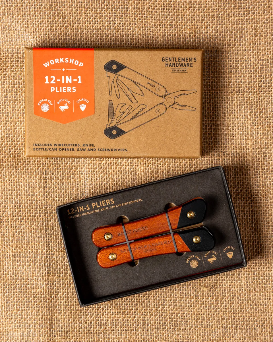 12-in-1 Plier Multi Tool