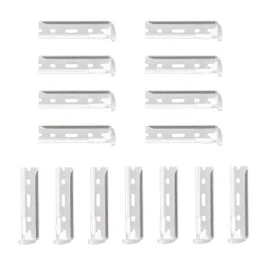 15Pack Facial Razor Refills Compatible with Tweezerman, Facial Razor Replacement Blades, Stainless Steel