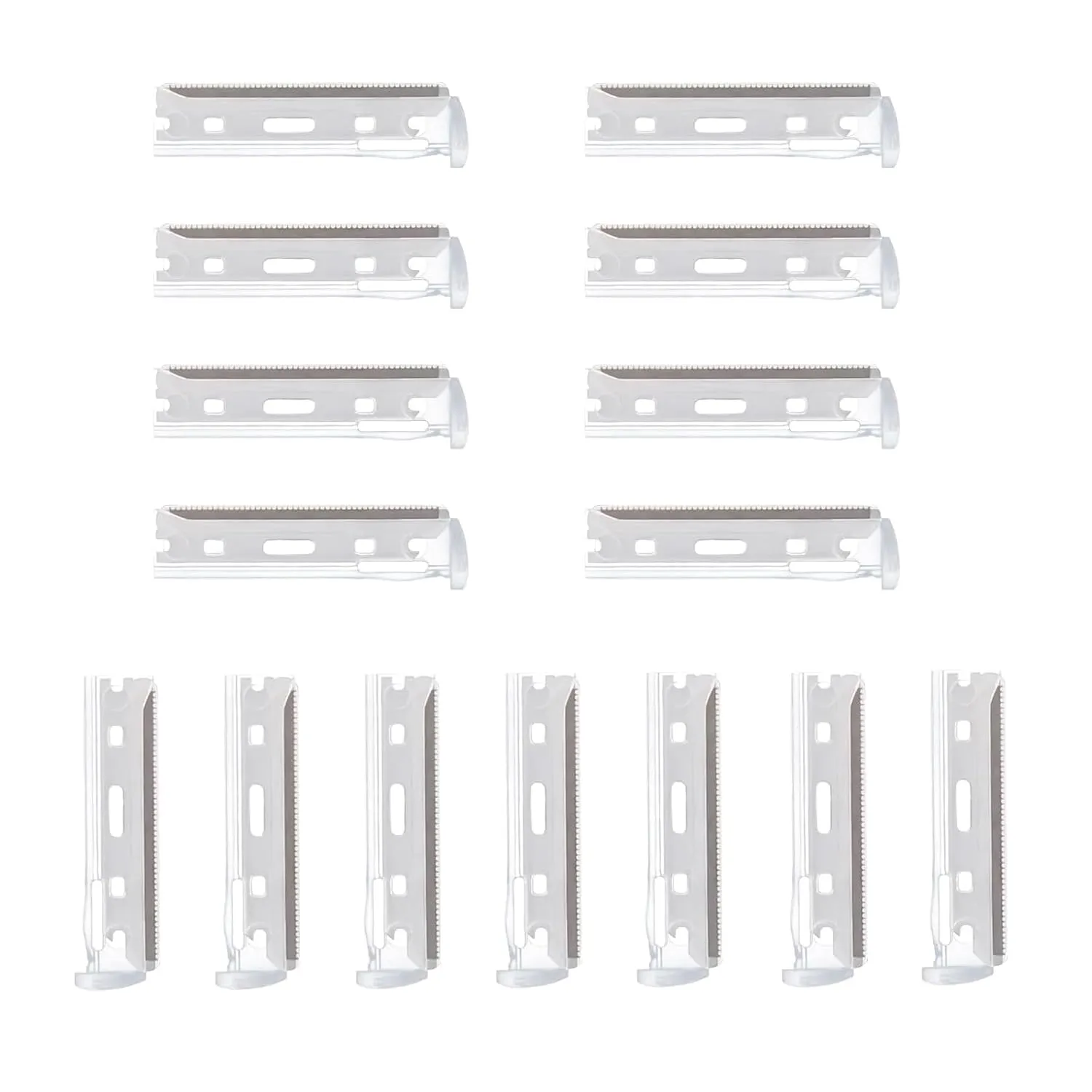 15Pack Facial Razor Refills Compatible with Tweezerman, Facial Razor Replacement Blades, Stainless Steel