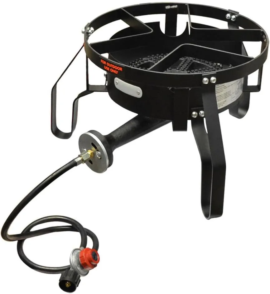 16'' Propane Gas Stove High Pressure Single Burner Outdoor Cooker