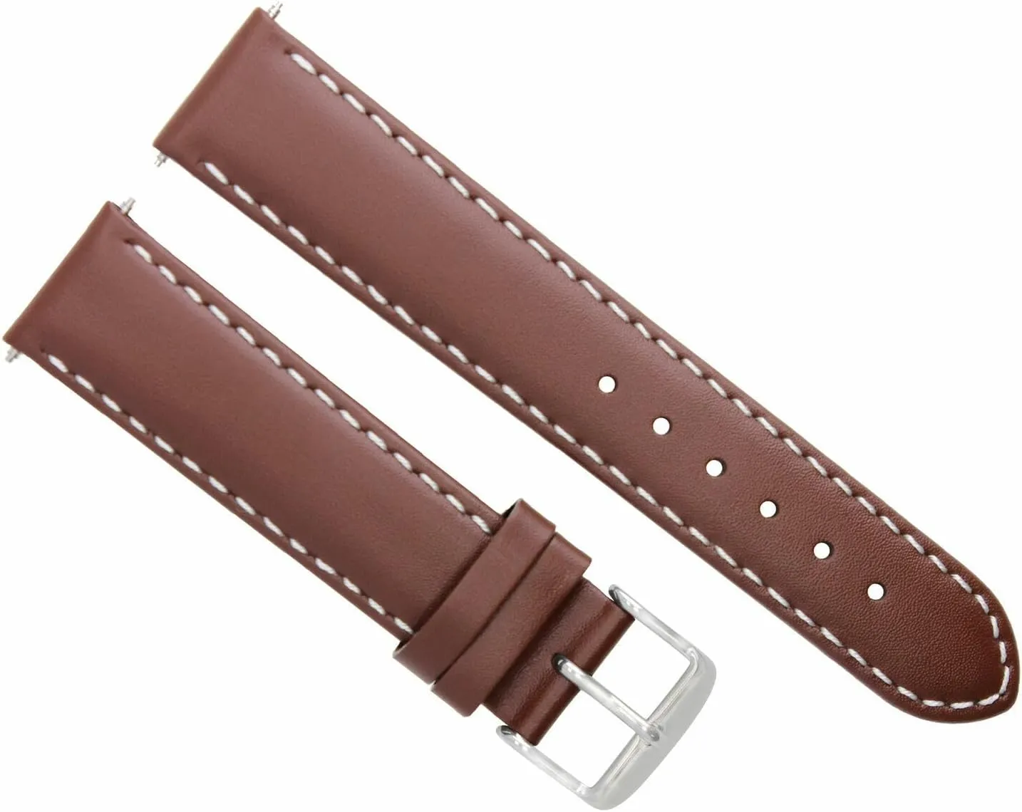 18-19-20-22-24-26mm Leather Watch Band Strap Smooth Compatible with Movado