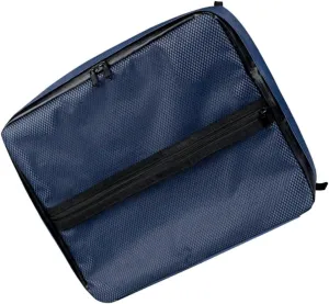 1pc Large Capacity Ice Pack Foldable Cooler Bag Insulated Travel Suckers Waterproof Deck Cooler Bag Blue