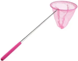 2 Pack Kids Telescopic Bug and Butterfly Catching Net Children's Pink Net, Elastic Fishing Net Small Fish Net Ladybug Net Crab Net- Perfect for Catching Bugs, Insect