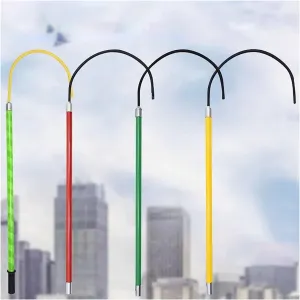 2025 High Voltage Rescue Hook, 10-110KV Anti Electric Shock Emergency Rescue Hook, Non-Conductive Electrical Safety Life-Saving Pole Stick, for Emergency Care