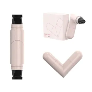 2025 New Foldable Eyeliner Stamp for Perfect Wings,Waterproof Winged Eyeliner Tool for Perfect Wings Smudge Proof Eyeliners Pen for Beginners (Black)