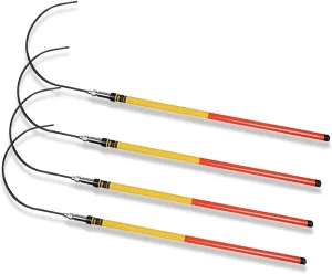 2025 Rescue Hook, 35KV-220KV High Voltage Fire Electrician Insulated Rescue Hook, Load Capacity 100KG, for Factory/Electricity Rescue Equipment Tool