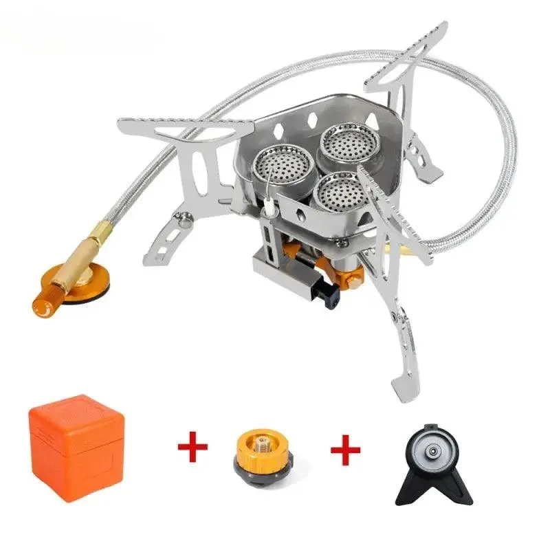 3-Headed Gas Stove