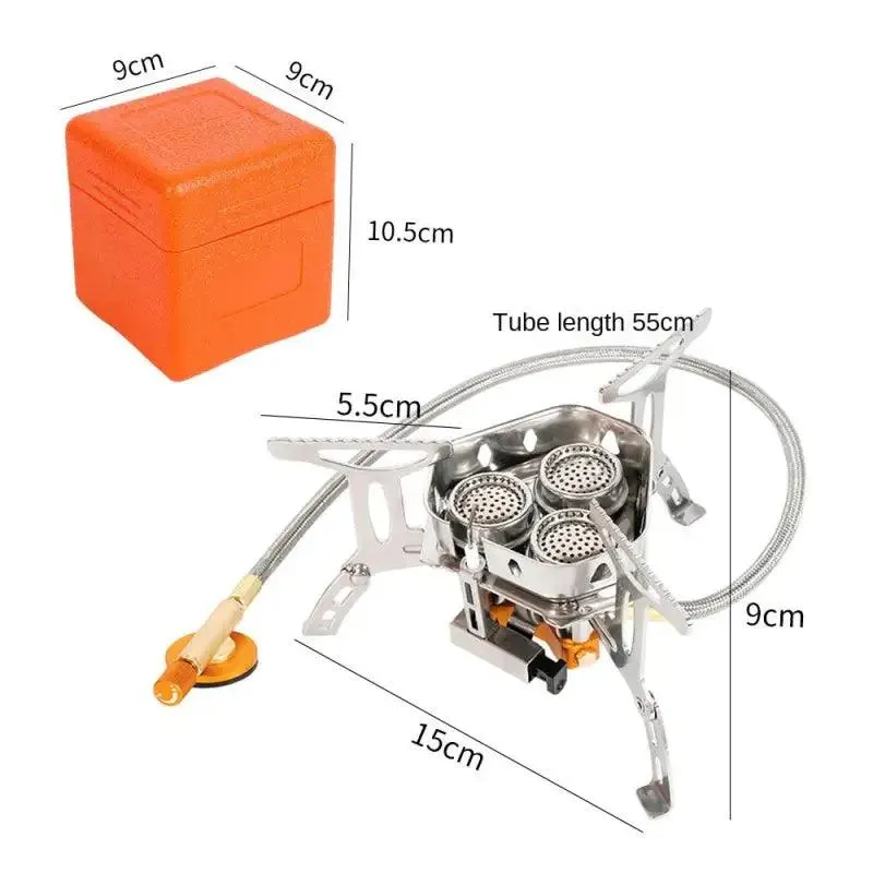3-Headed Gas Stove