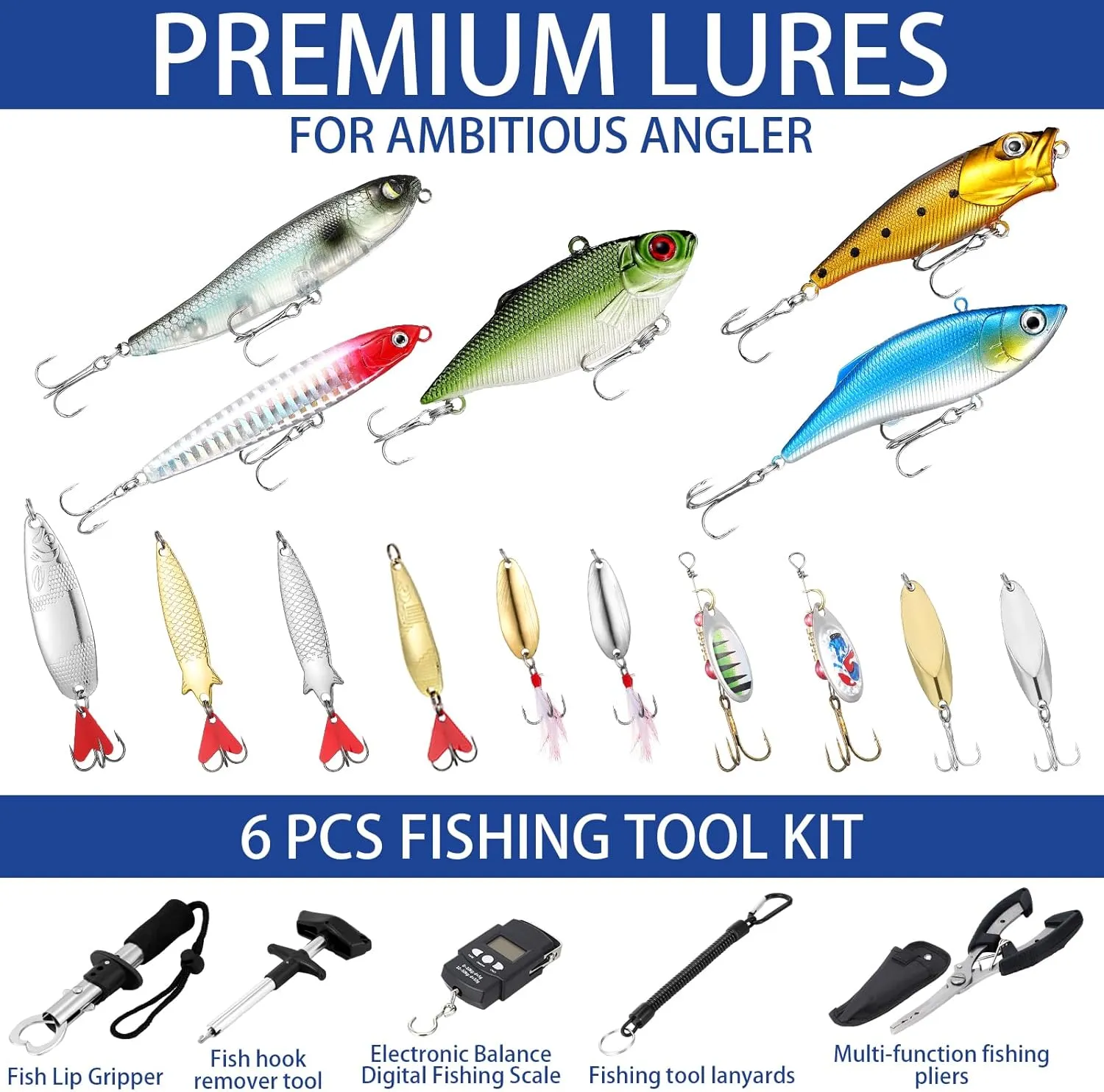 310 Pcs Fishing Rod and Reel Combo Set Telescopic Fishing Pole with Spinning Reels Carrier Bag for Saltwater Freshwater