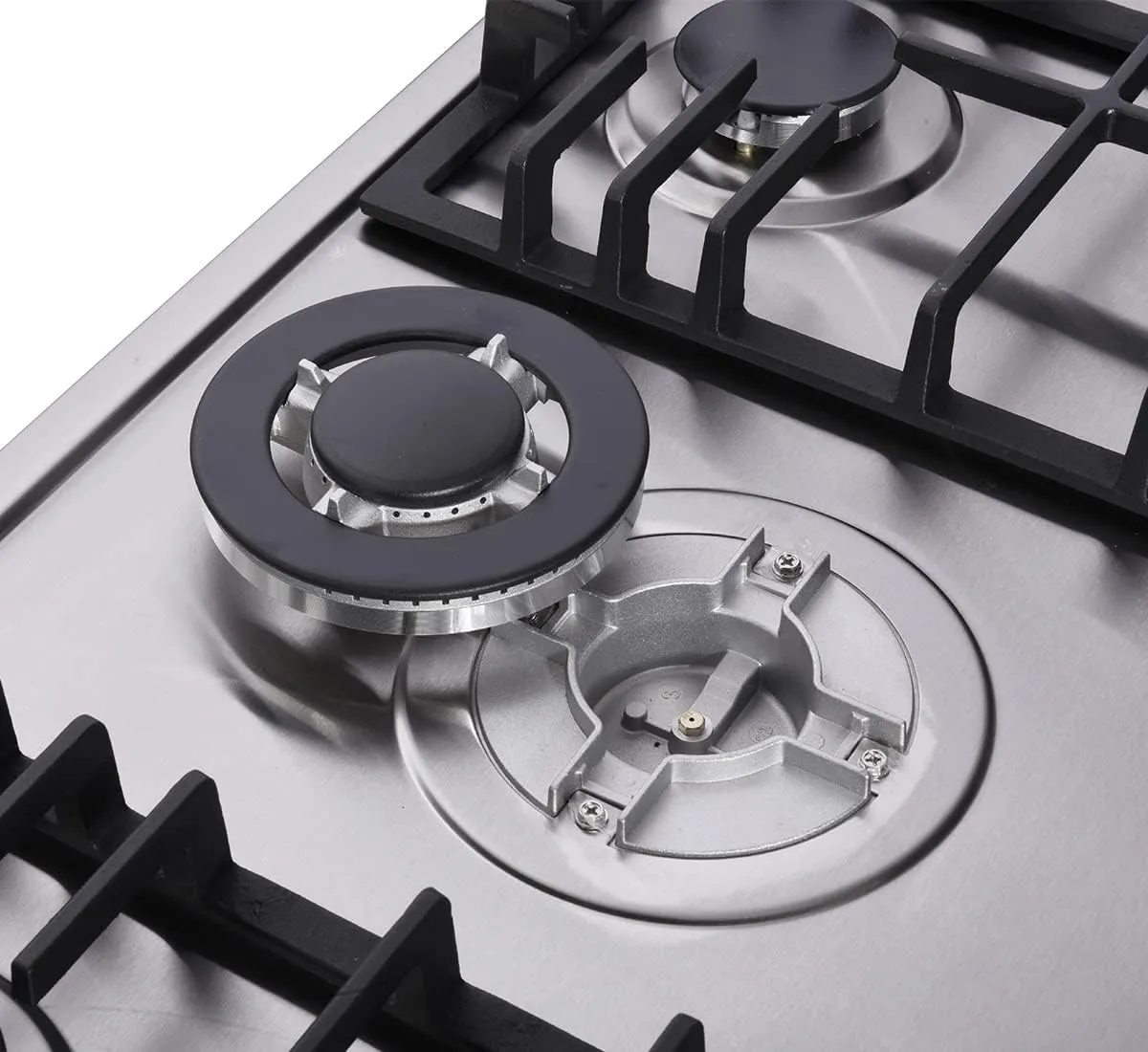 34 Inch Gas Cooktop Dual Fuel Sealed 5 Burners Stainless Steel Drop-In Gas Hob DK258-A08 Gas Cooker