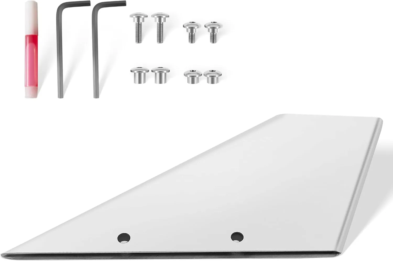35-SS625 Skeg Guard Safe-Skeg Protector Tool Kit Marine-Grade Stainless Steel Replacement for Yamaha Honda Mercury/Mariner Force Nissan Tohatsu Outboard Engines