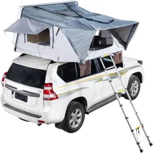 4 Person Roof Top Tent Car Rooftop Tent ABS Hard Shell Top Roof Tent for 4X4 Camping(Style 03)