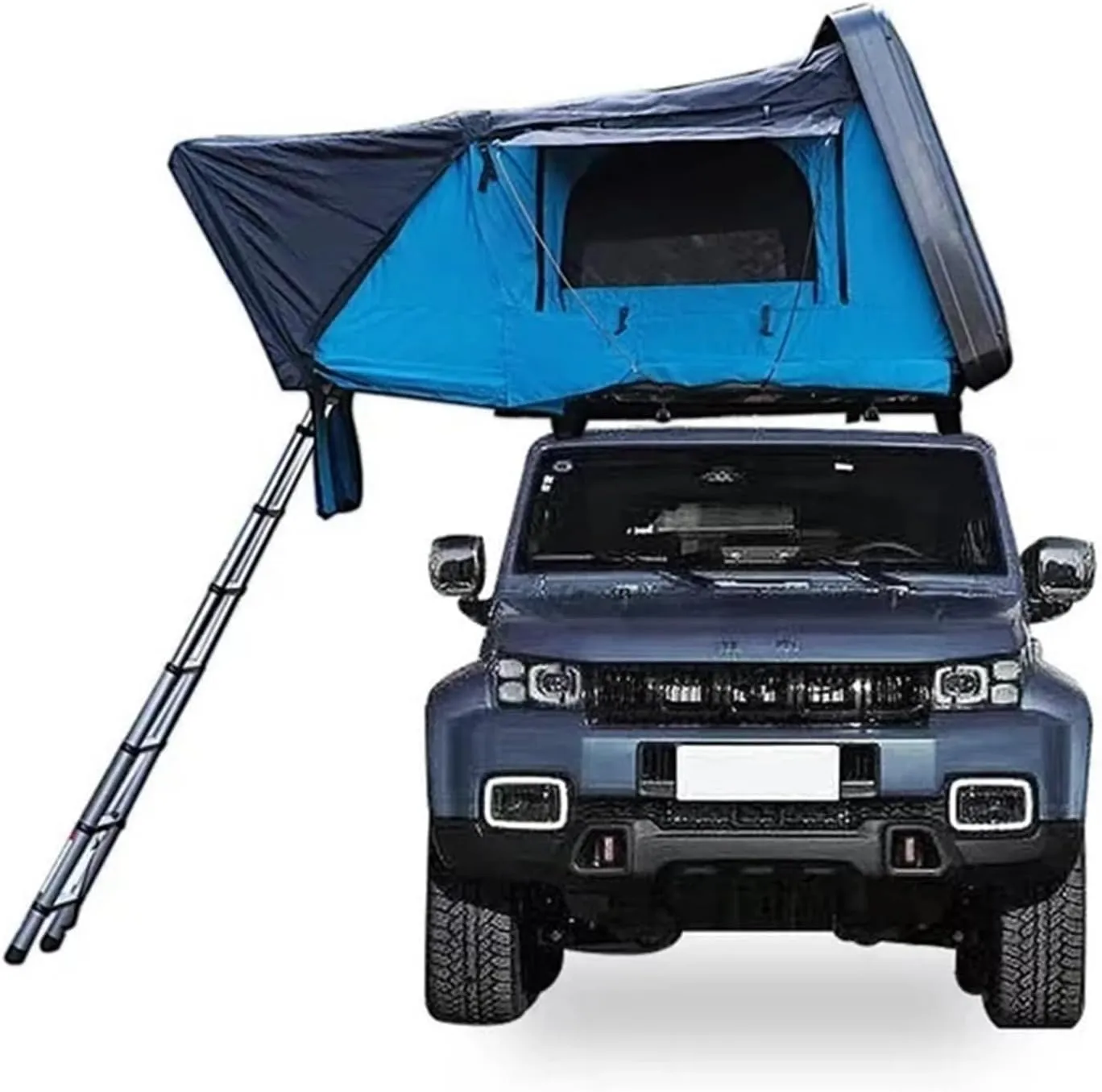 4 Person Roof Top Tent Car Rooftop Tent ABS Hard Shell Top Roof Tent for 4X4 Camping(Style 03)