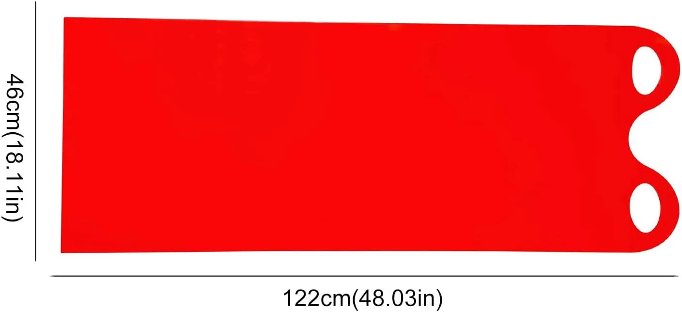 48 Inch Sleds for Snow,2025 New Upgrade Lightweight Plastic Thickened Snow Sleds with Handles,Flexible Roll Up Durable Snowboard Winter Downhill Sprinter Sleds for Snow Outdoor Sand Beach Grass