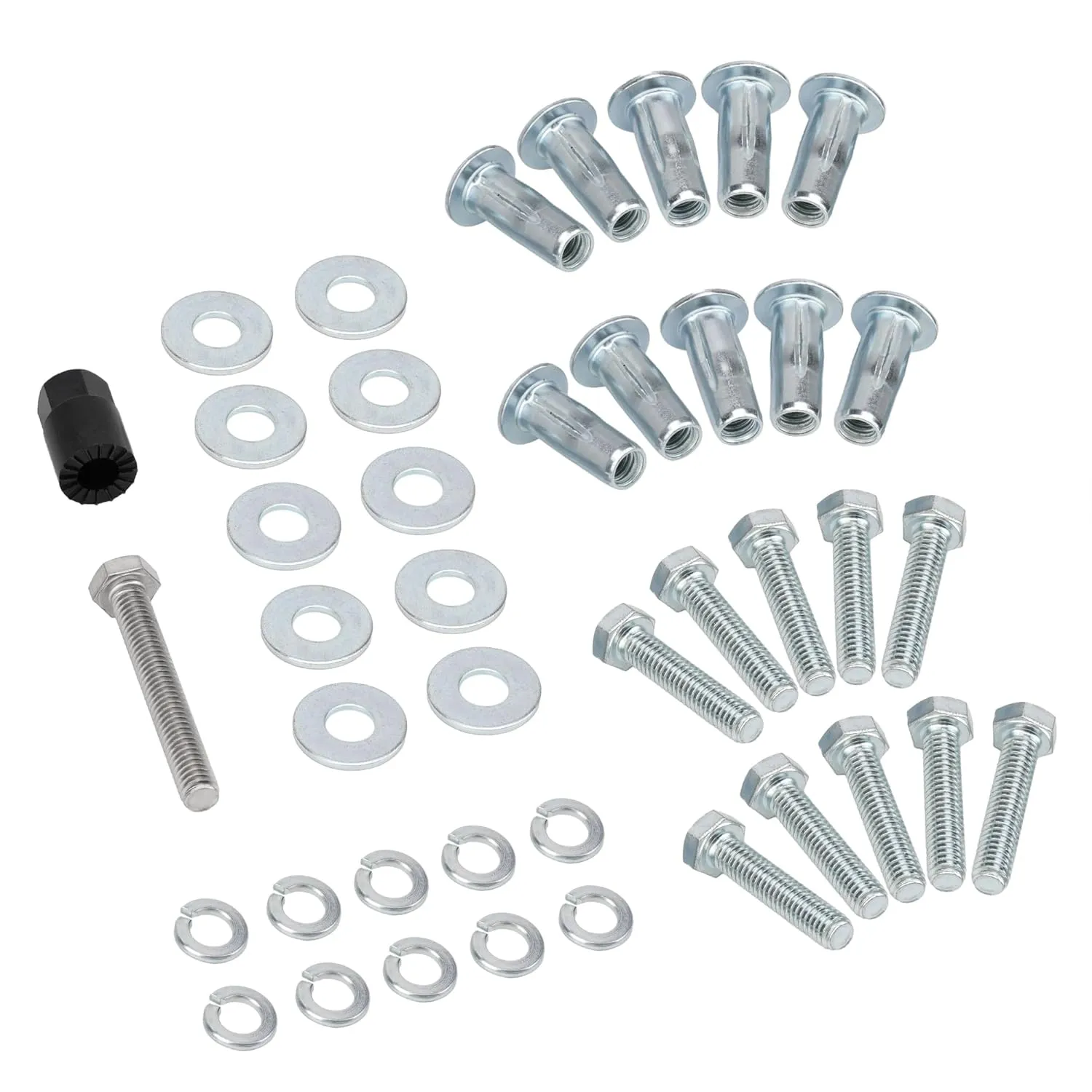 5/16" Blind Fasteners Bolts Washers Installation Kit for Weather Guard Truck Tool Box Ladder Rack Cab Protector Rat Drawer Units 999-10PK 10/Pack