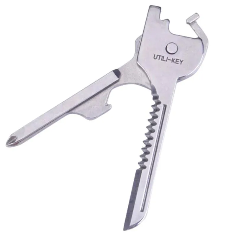 6 in 1 Swiss Survival Pocket Knife