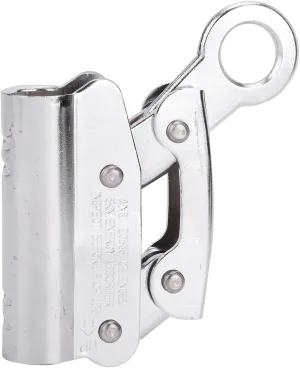 6KN Alloy Steel Climbing Anti Fall Self Locking Equipment, Strong Climb Self Locking Rope Grab, Safety Rope Anti Drop Protection Tool for Rock Climbing and Aerial Working