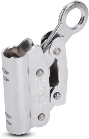 6KN Climbing Anti Fall Self Locking Equipment, Aerial Working Safety Rope Anti Drop Protection Tool 139mmx70mm Strong Bearing Capacity Climbing Ascender for Rock Climbing