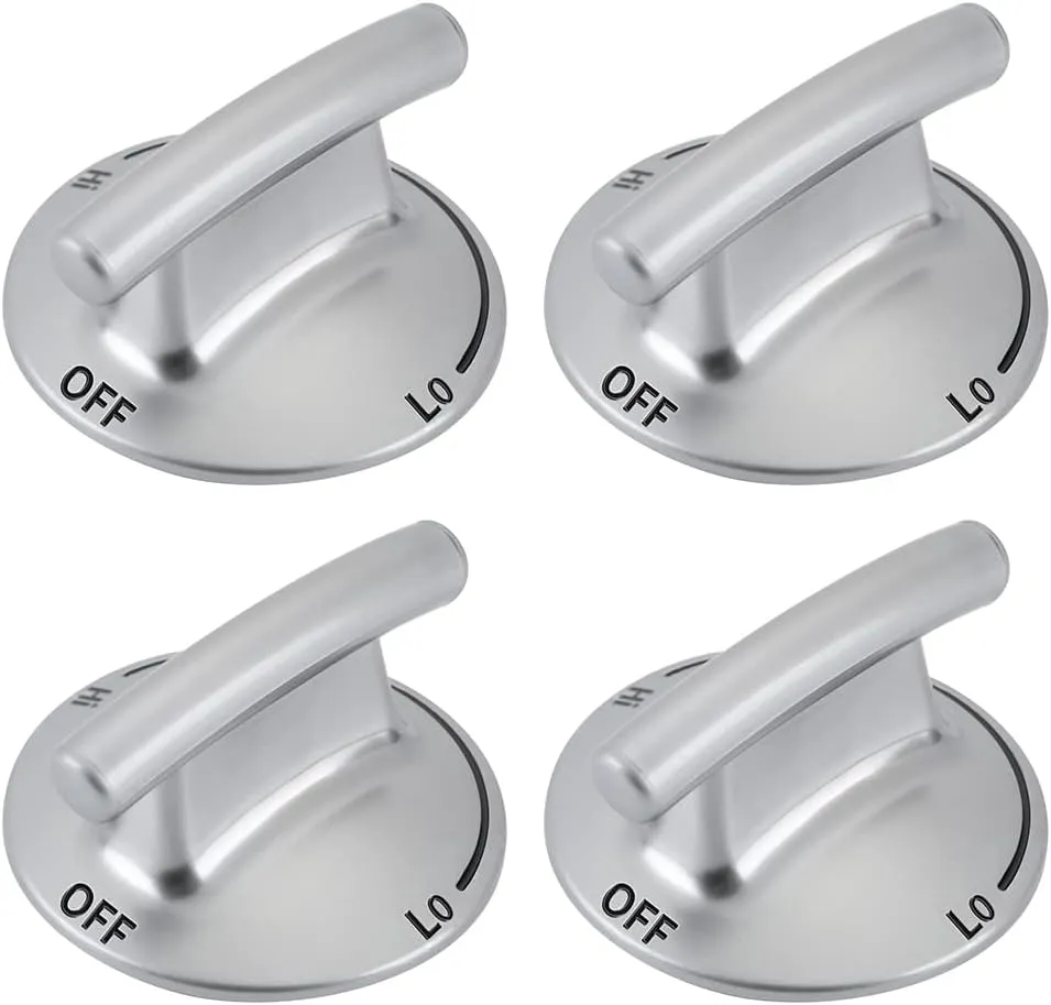 7733P410-60 Surface Burner Knob, Control Knobs Replacement Part fit for Jenn-Air/Maytag/KitchenAid Gas Cooktop Stove, Replaces 74007733, AP5668987, PS2375871, AP6011505 (4Pcs)