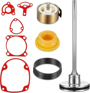 9 Pieces Tools Part Gasket Kit Bumper Air Nail Gun Part Nail Gun Driver Bumper Ribbon Spring O-Ring Gasket Pneumatic Tool Piston Driver Replacement Accessory Compatible with Hitachi NR83 NR83A NR83A2