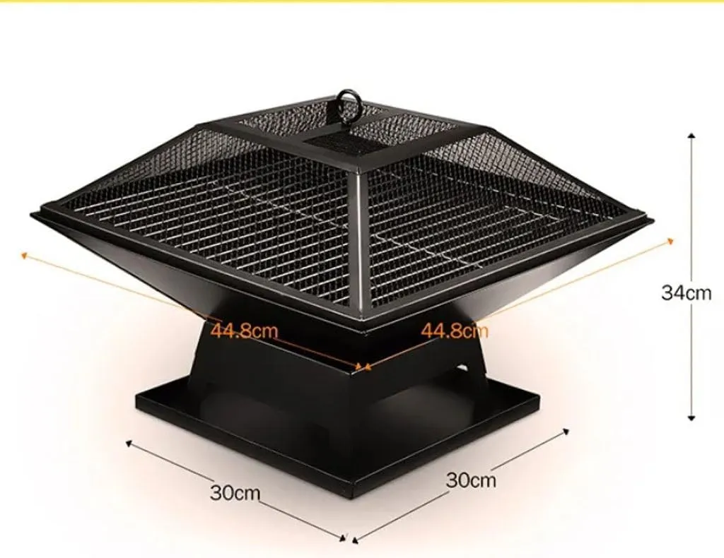 A Stove For Brewing Tea a Barbecue Stove an Hearth Charcoal Stove a Combination Barbecue Stove