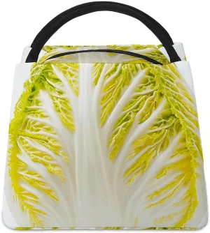 A Whole Cabbage Lunch Bag for Women Men Insulated Lunch Box Leakproof Lunch Tote Bag for Picnic Work Beach