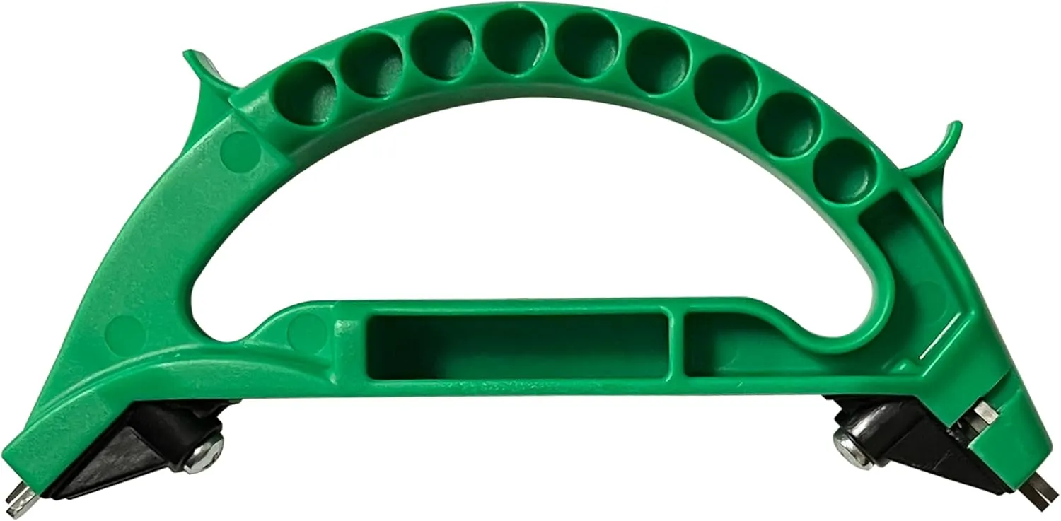 AccuSharp All-in-One Sharpener, All Purpose Sharpener for Knives, Scissors, Garden Tools, Sharpens & Restores Serrated Knives, Cleavers, Axes, Machete, Green