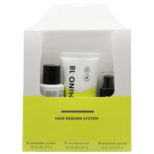 ADDMINO-18 Magic Hair Reborn Kit - Hair Shampoo 100ml, Mask 100ml & Leave in Conditioner 50ml 3pc Travel Set