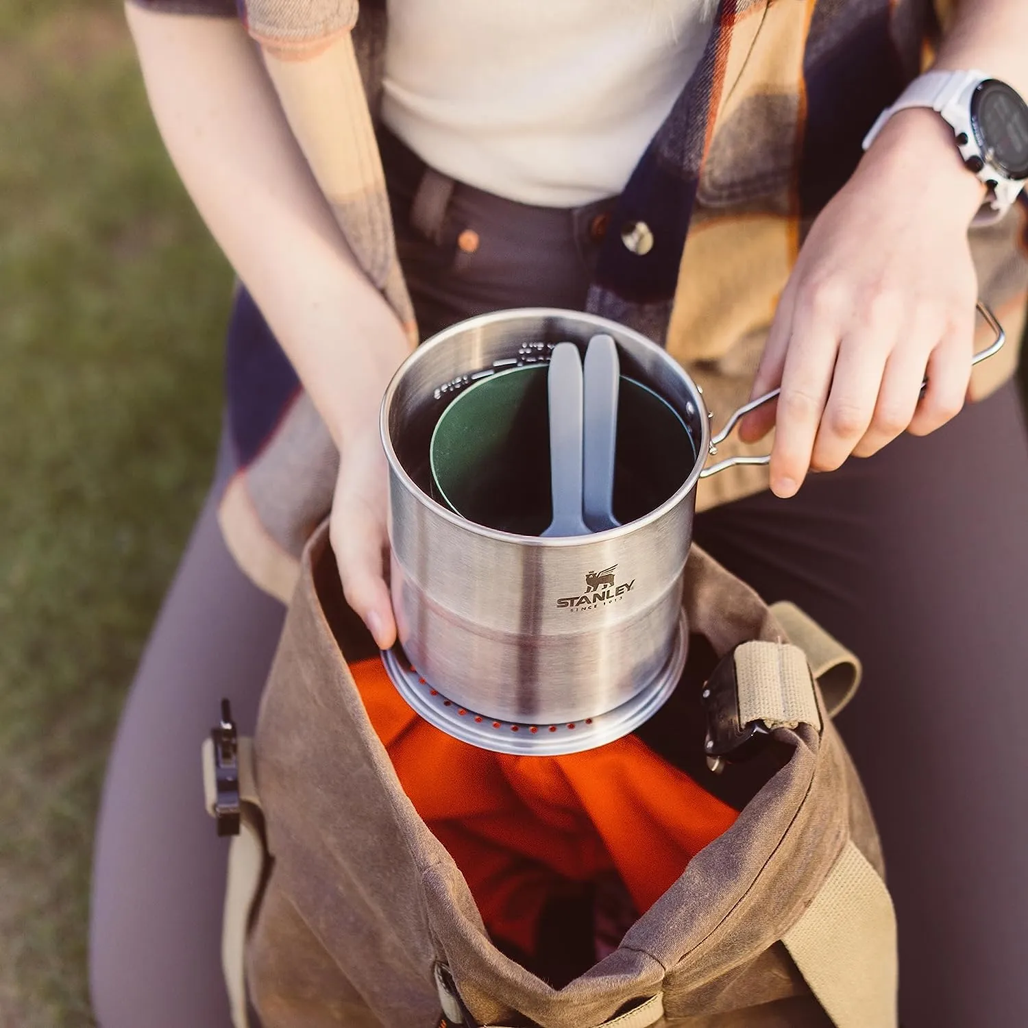 Adventure Stainless Steel Cook Set For Two