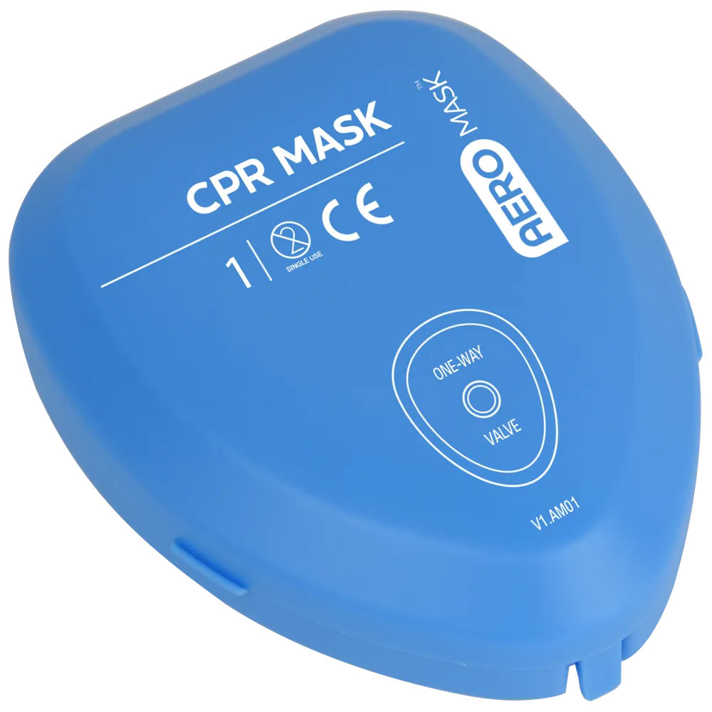 AEROMASK CPR Mask in hard cover