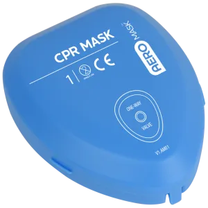 AEROMASK CPR Mask in hard cover