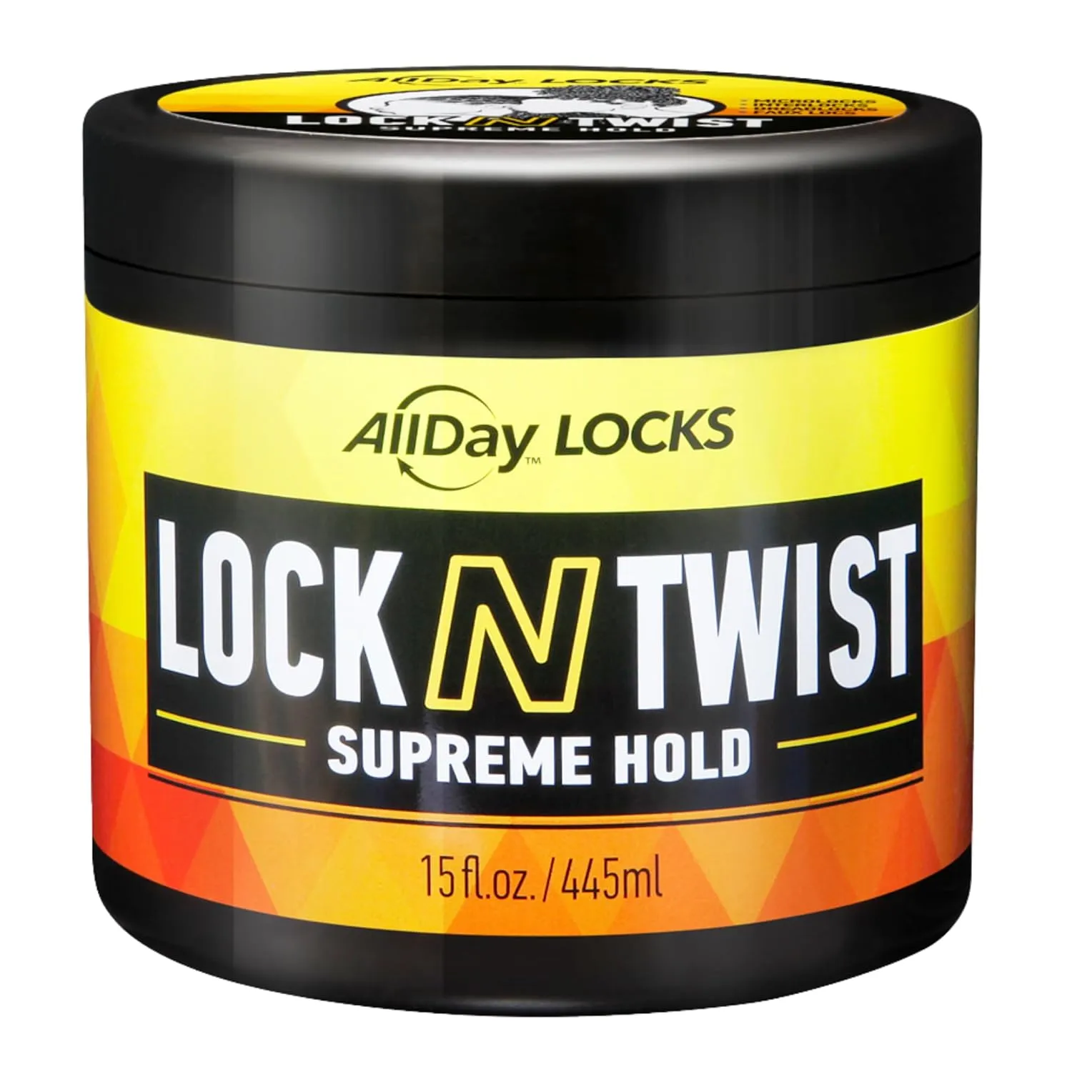 AllDay Locks Locking Gel | Retwists Locks, Supreme Hold | Smooths & Tames Frizz, Flake-Free, Soft Finish | 15 Oz