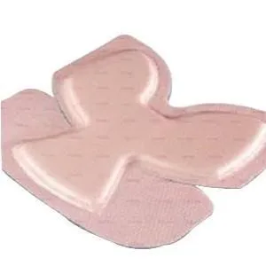 Allevyn Gentle Border Heel Silicone Gel Adhesive Hydrocellular Dressing: 5 Count, 23 cm x 23-1/5 cm