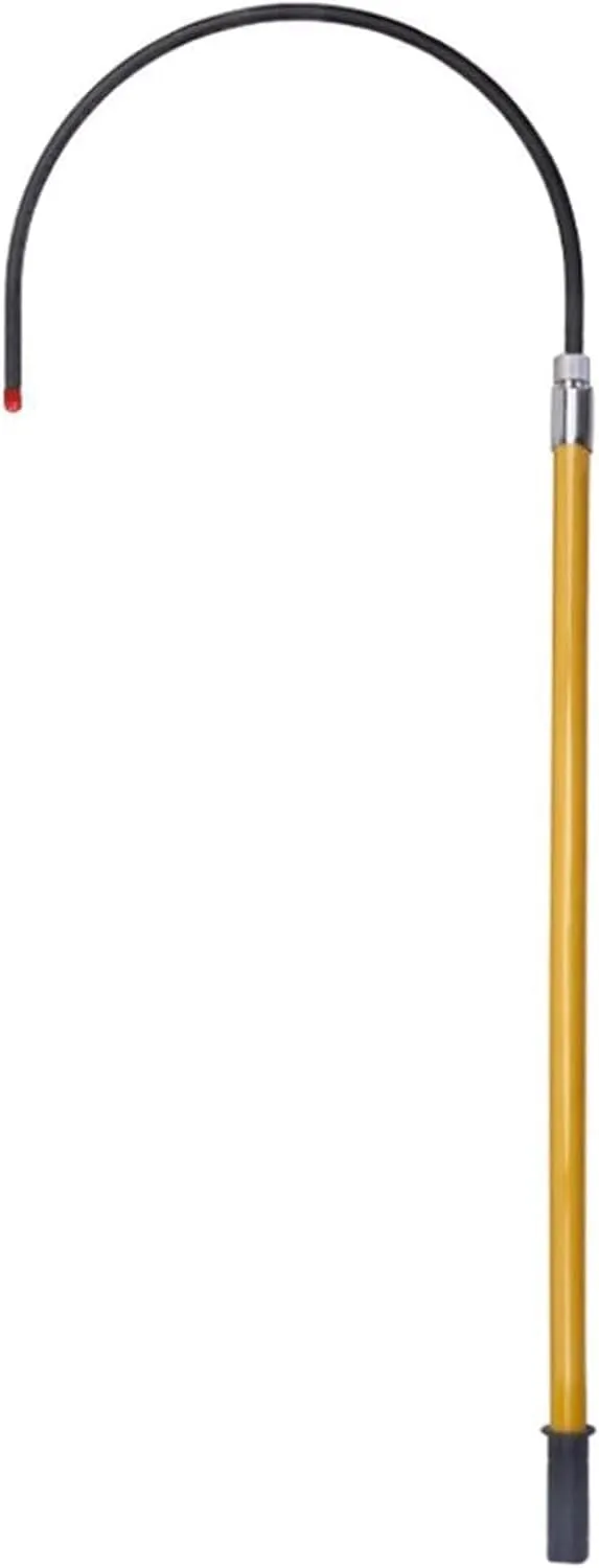 Anti-Electric Shock Rescue Tube，Lifesaving poleHigh Voltage Insulated Rescue Hook,Electrical Safety Rescue Hook, Life-Saving Pole,220lb Load Safety Rescue Hook,Electrocution Emergency Rescue