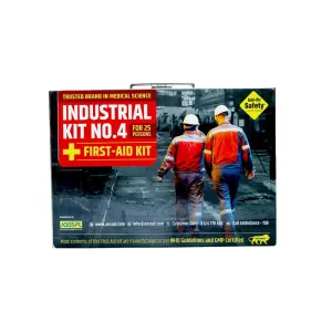 AOSSPL INDUSTRIAL KIT NO. 4 First Aid Kit - Red