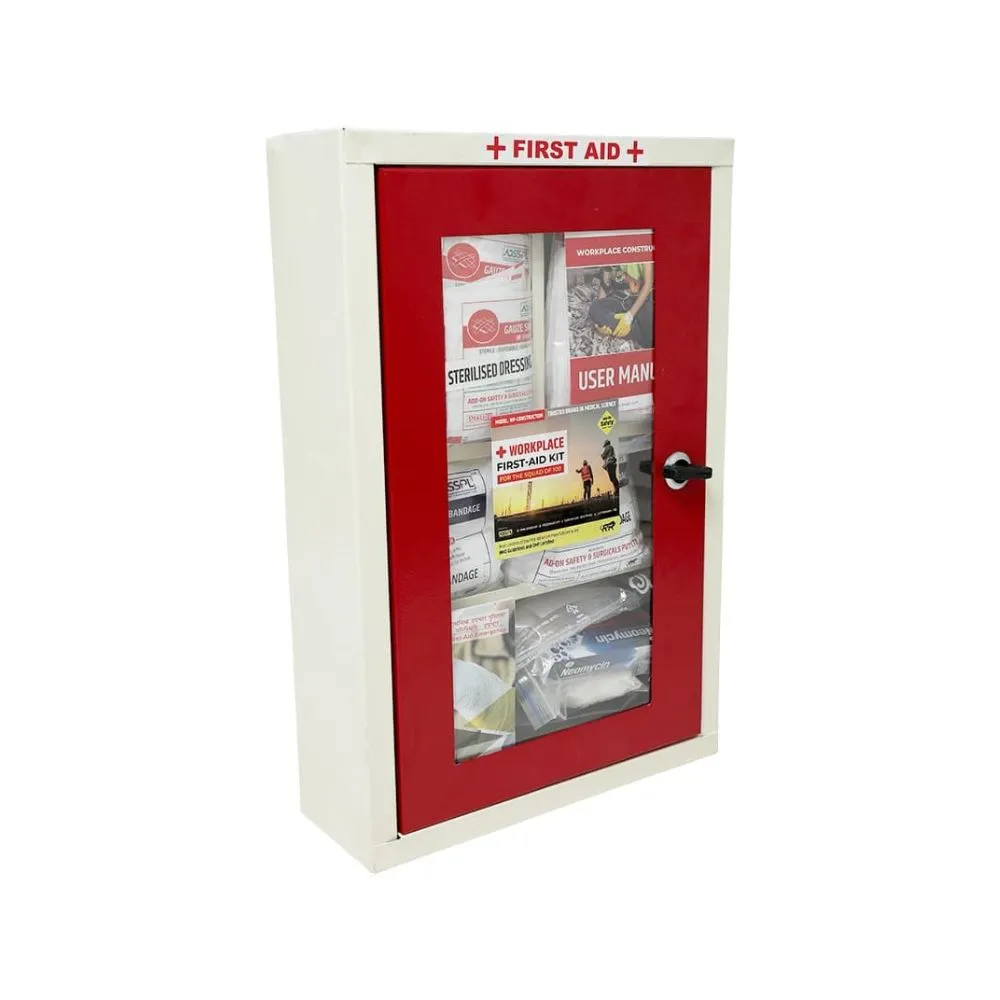 AOSSPL WP-CONSTRUCTION First Aid Kit - Red