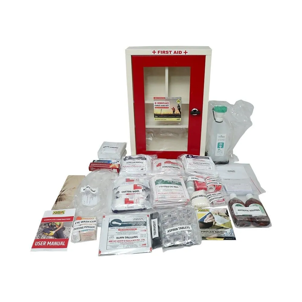 AOSSPL WP-CONSTRUCTION First Aid Kit - Red