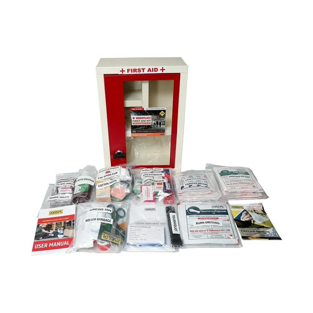 AOSSPL WP-FACTORY First Aid Kit - Red