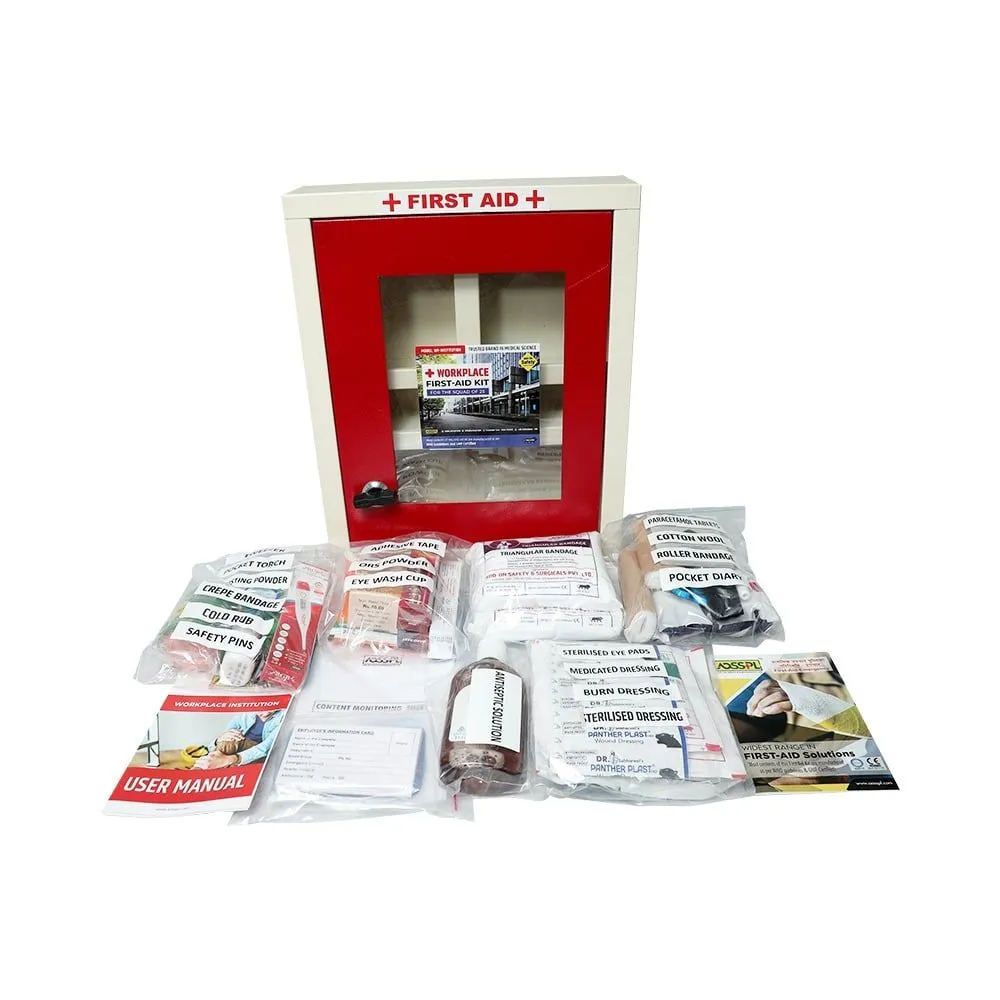 AOSSPL WP-INSTITUTION First Aid Kit - Red