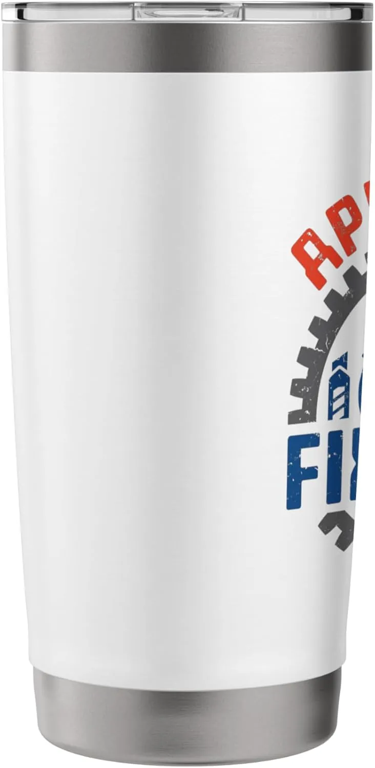 Appliance Repair Repairman Fixer Funny Technician Stainless Steel Insulated Tumbler