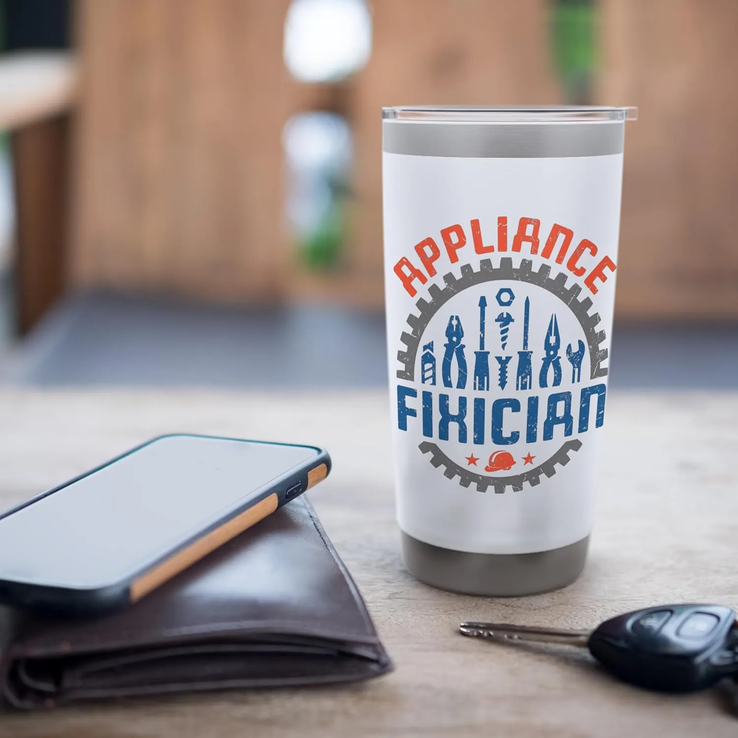 Appliance Repair Repairman Fixer Funny Technician Stainless Steel Insulated Tumbler