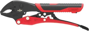ARMOR TOOL Locking Pliers - 10" Curve Jaw Pliers with Auto Adjust Design & Comfortable Grips - A10100G