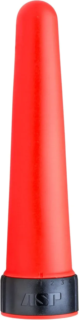 ASP Traffic Management and Emergency Wand, Compatible with Triad and Turbo Flashlights, Red