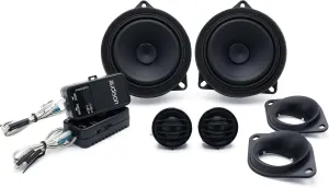 Audison AP BMW K4E KIT Prima Series 4 inch (100mm) 2-Way Component Speaker Set TW   MID   Acc LargeBasket