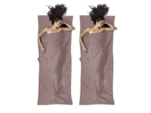 Augmented reality Sleeping Travel Sheet - 75x210cm Camping Bag Local shipping Portable 2Pcs Liner for Brown