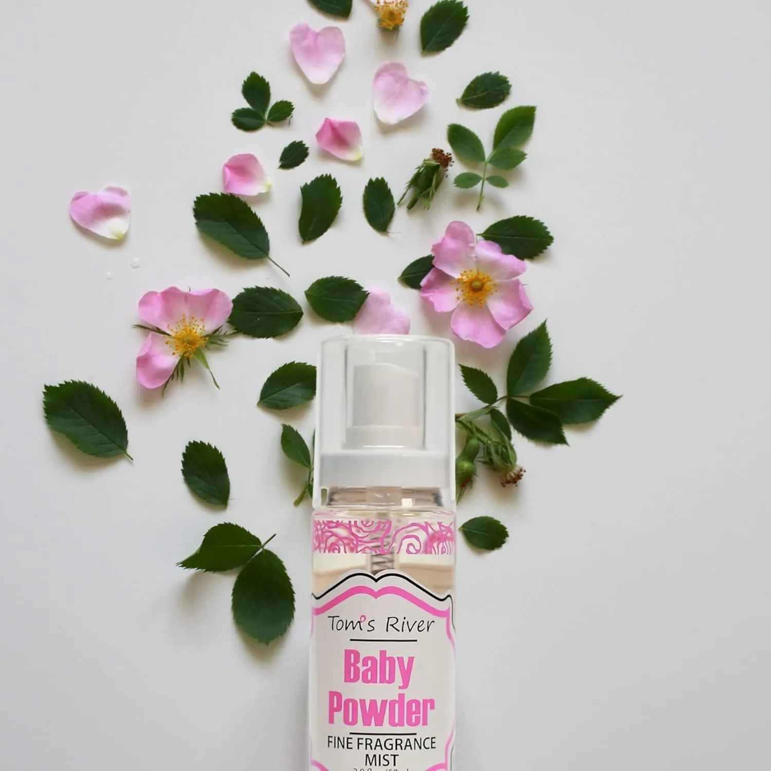 Baby Fresh Powder Fine Fragrance Mist - 2 fl oz/60ml - Pack of 2, Body Spray for Women, Gentle and Long Lasting Perfume for Men & Women, For Daily Use