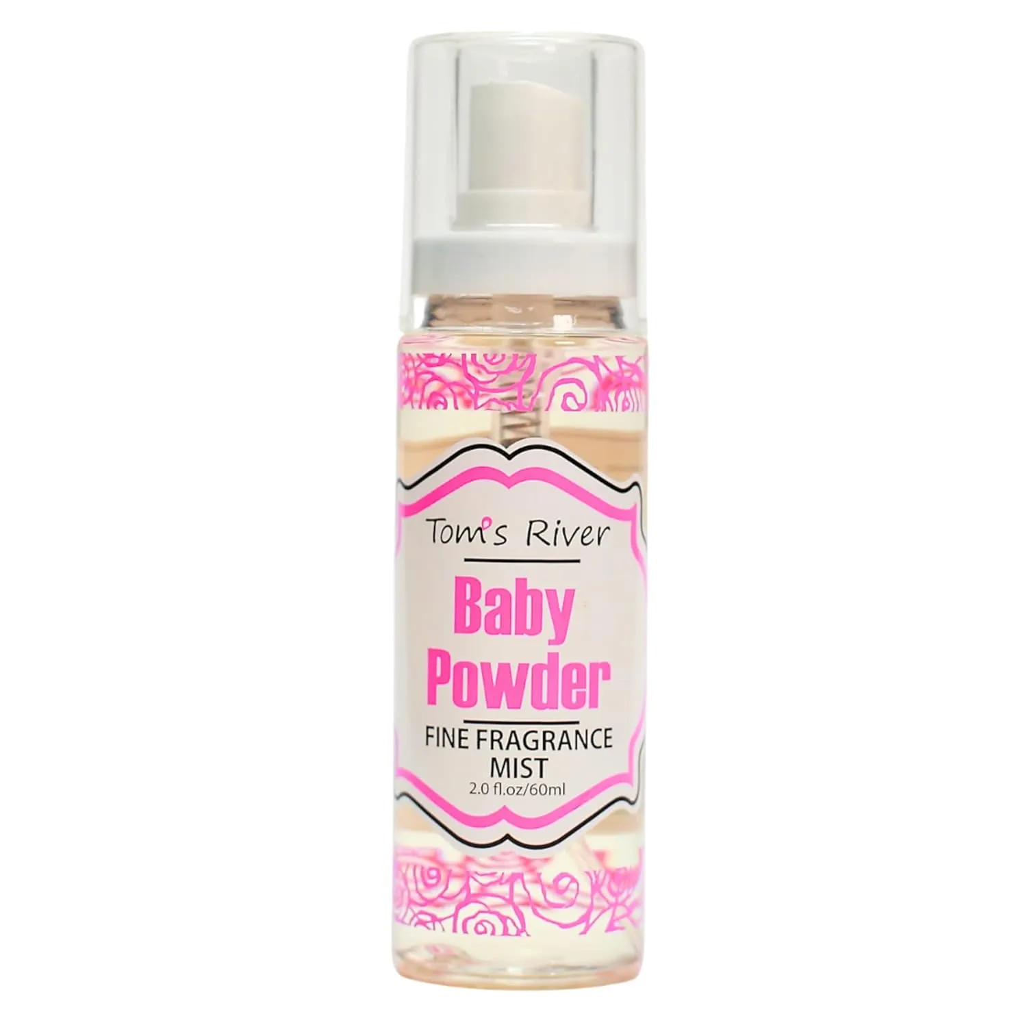 Baby Fresh Powder Fine Fragrance Mist - 2 fl oz/60ml - Pack of 2, Body Spray for Women, Gentle and Long Lasting Perfume for Men & Women, For Daily Use